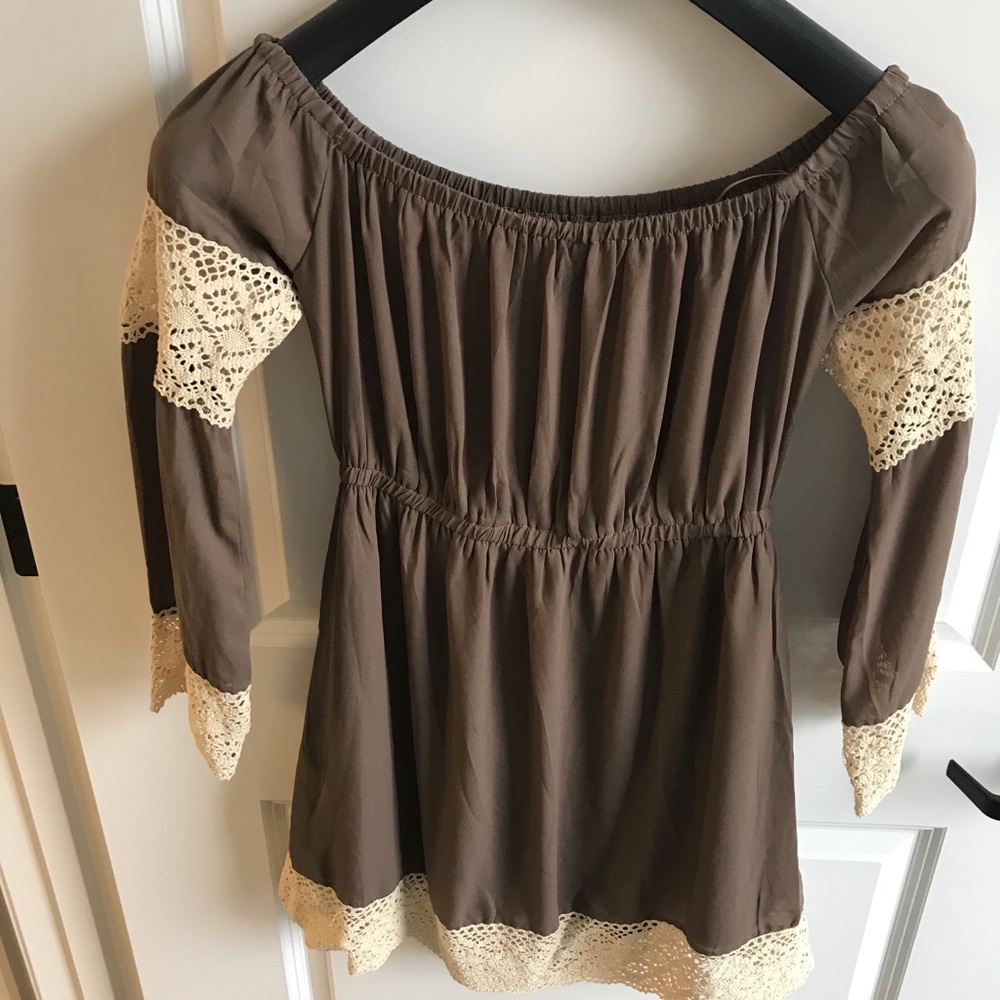Off shoulder dress